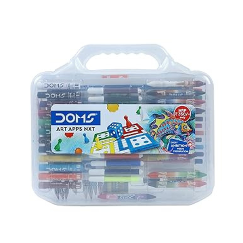 DOMS Art Apps NXT Kit – 9-in-1 Creative Stationery Set for Young Artists