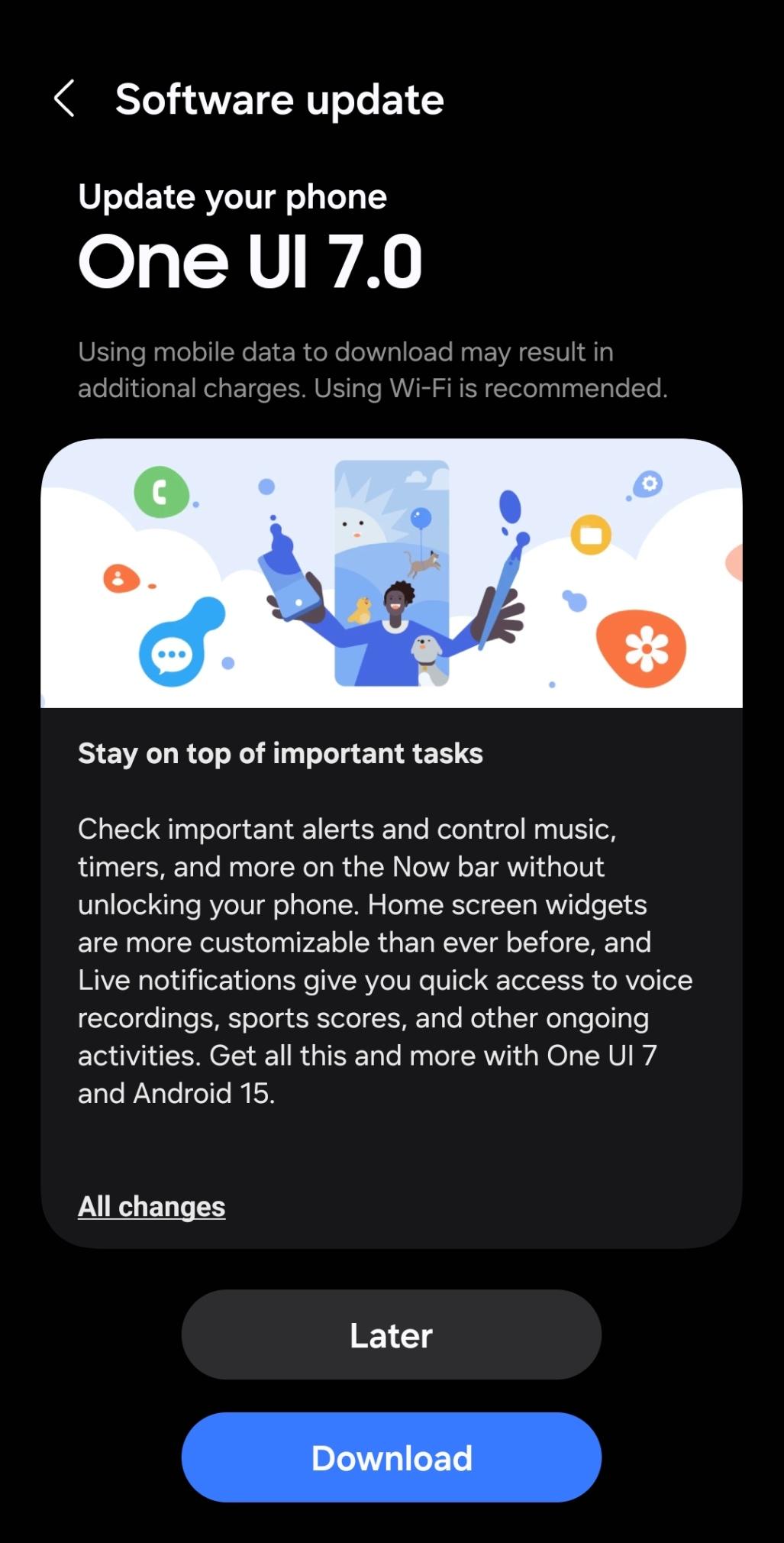 Update Card