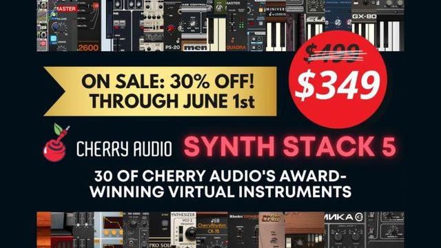 Cherry Audio Synth Stack 5 Sale