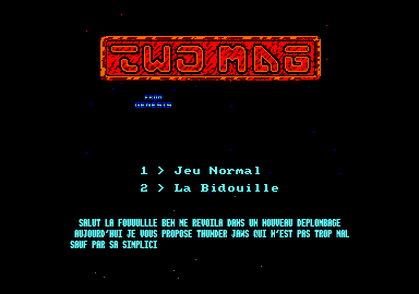 Screenshot of "Thunder Jaws" - Crack and Trainer: Genesis - Published by Domark on Amstrad CPC (1991)
