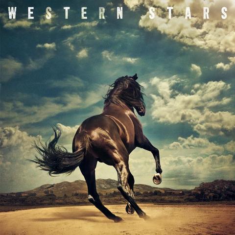An image of the cover of the album 'Western Stars' by Bruce Springsteen