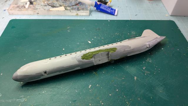 Minicraft/Mastercraft Saab S-100 airliner 1/144 scale model