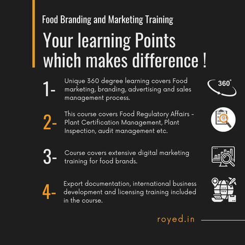 food marketing and branding training
