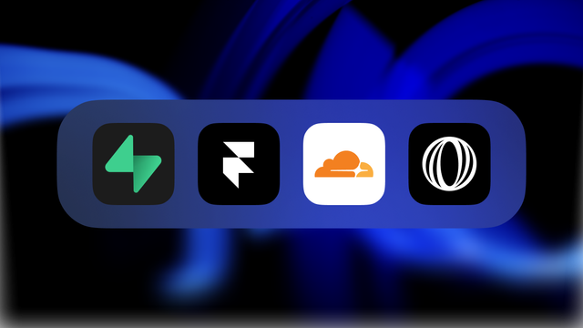 Tools logos of supabase, framer, cloudflare, polar