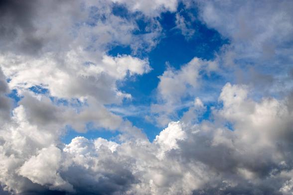 Wunderschöne Wolken Fotografie