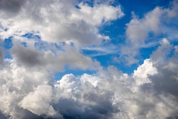 Wunderschöne Wolken Fotografie
