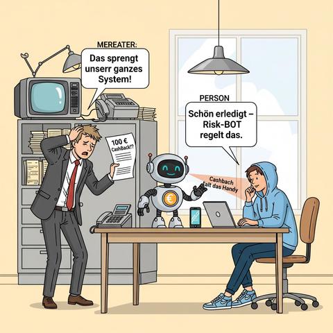 🧠 Wenn dein Versicherungsvertreter mehr Panik vor deinem Cashback hat als vor KI…
Willkommen in der Welt von Risk-BOT:
✅ 100 € zurück
✅ Null Papierkrieg
✅ 100 % Gen Z-kompatibel
➡️ Jetzt Mitglied werden und Versicherungen endlich smart regeln.
#CashbackRevolution #Versicherung2025 #RiskBOT #DigitalFirst
