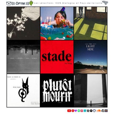 Semaine 22/2025

#rock #pop #folk #electro #jazz #prog #indus #experimental #indiemusic 
#bretagne #breizh #paysdelaloire 
#finistere #cotesdarmor #morbihan #illeetvilaine #loireatlantique #vendee #mayenne #sarthe 
#brest #quimper #lorient #vannes #saintbrieuc #rennes #roazhon #nantes #naoned #saintnazaire #chateaubriant #larochesuryon #cholet #angers #laval #lemans