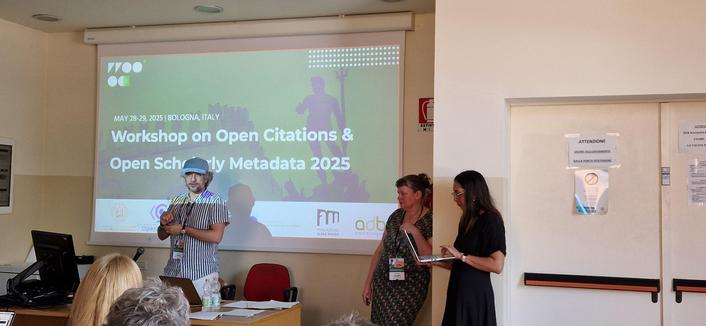 Opening of the 2025 Workshop on Open Citations and Open Scholarly Metadata 
