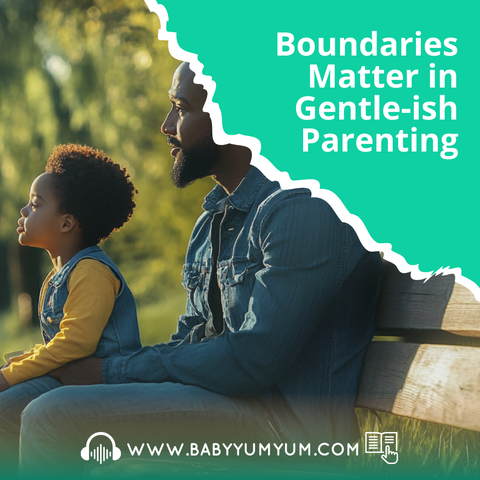 Kindness, empathy… and a clear “no” when needed. 💛 Gentle-ish parenting is about balancing compassion with firm boundaries, helping children feel secure, respected, and guided.