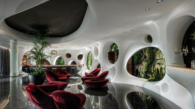 Vortex Room, stimulating nights
A room as sophisticated as it is versatile, ideal for hotels and resorts, buildings and clubs that aspire to emblematic prominence.