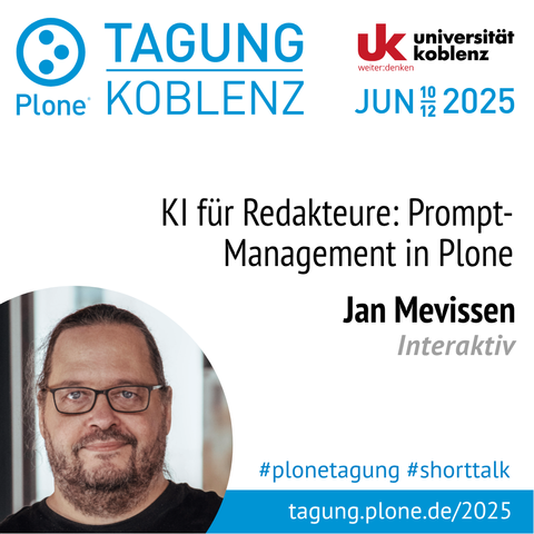 Talk Infos und Foto Jan Mevissen