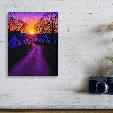 painting on the wall