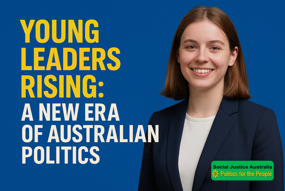 A young leader is rising—a new era of Australian politics.