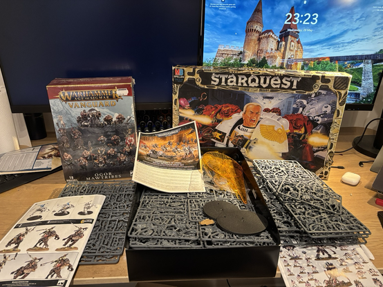 All my unassembled pile of shame
