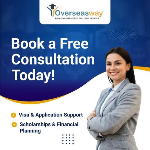 Book a free consultation with OverseasWay for study abroad guidance.

