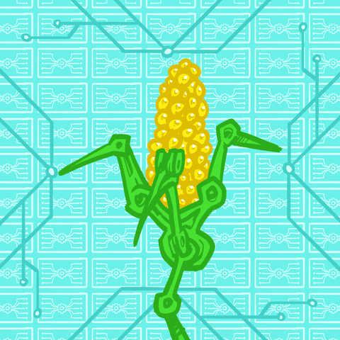 AI genetically engineered plant
