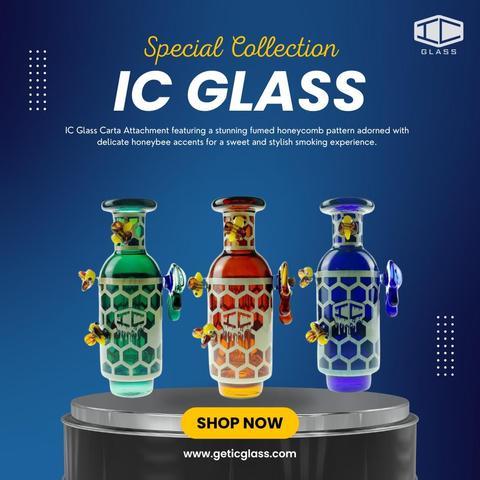 https://www.geticglass.com/collections/all-accessories/products/ic-glass-carta-attachment-fumed-honeycomb-pattern-with-honeybees-honeycomb-style-attachment-available-in-3-colors?variant=44628773994628#t4s-tab-destemplate--25006833533060__main