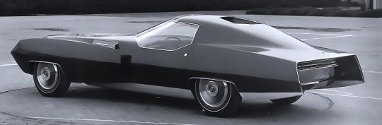 Cadillac XP-840 Eldorado Fastback, 1965.
