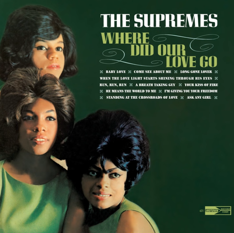  The Supremes featuring on the cover of their album.