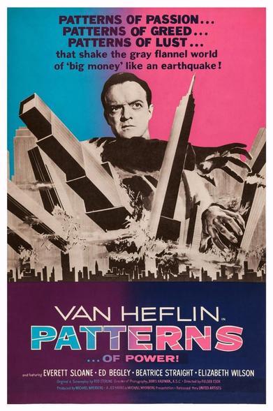 Poster for the 1956 movie Patterns