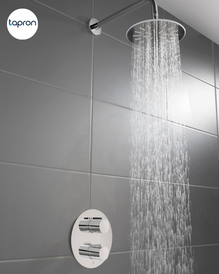 Transform your bathroom into a haven of safety and luxury with Tapron's exquisite collection of thermostatic showers. Designed to blend seamlessly into any bathroom setting, from ultra-modern to timelessly traditional, these showers provide both function and style. Our thermostatic shower valves are perfect for maintaining precise water temperature, preventing any sudden changes that could lead to discomfort or scalding.

Follow @tapron_uk for more

#Tapron_UK #tapronuk #temperature #showerheads #thermoplastics #bathroomdesıgn #homeimprovements #homedecor