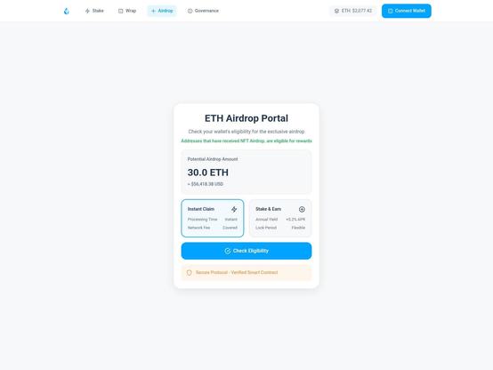 Screenshot of phishing site