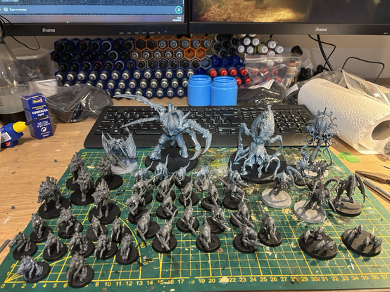 Newly built leviathan tyranids