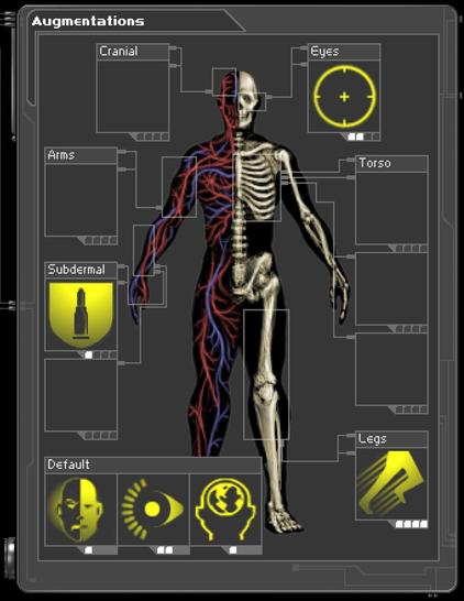 F3 - Ballistic Protection (Level 1)
F7 - Speed Enhancement (Level 4)
F8 - Targeting (Level 2)
F12 - Light (Level 2)
