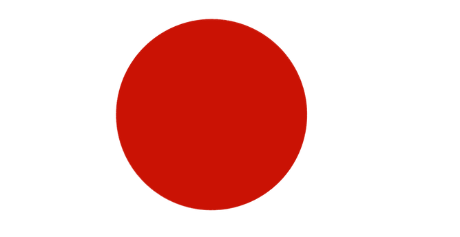 Japanese flag painting in Infinite Painter