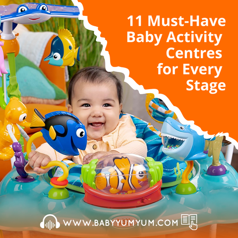 These 11 must-have baby activity centres are more than just fun. They are designed to support your little one’s development at every stage, from tummy time to standing tall. They stimulate the senses, encourage milestones and keep little hands busy.