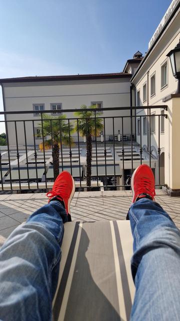 Relax on my room's terrace