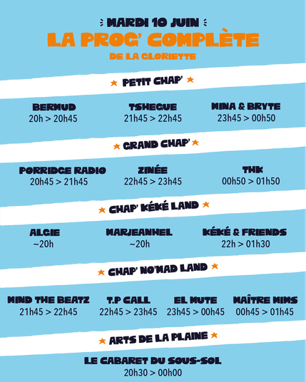 Mardi 10 Juin