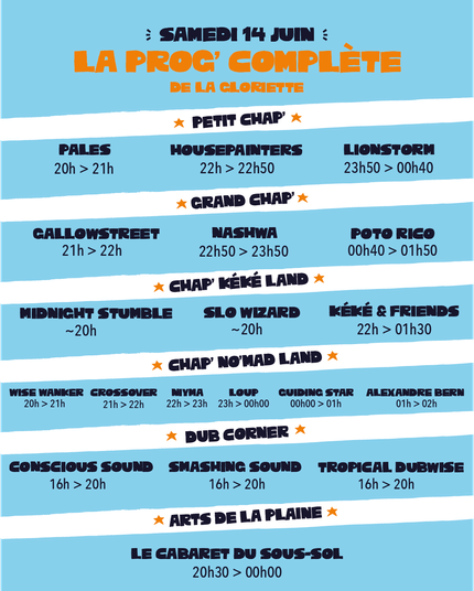 Samedi 14 Juin