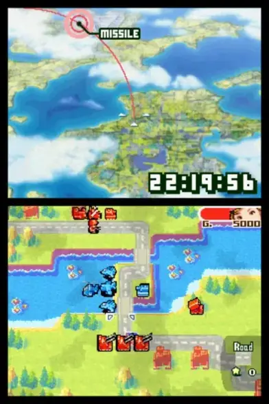 Screenshot from Advance Wars: Dual Strike