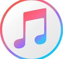 The image features a circular icon with a gradient border transitioning from red to blue. At the center of the icon is a stylized musical note, which is a common symbol for music. The musical note is colored in a gradient that shifts from pink at the top to purple at the bottom. The background of the icon is white, providing a clean and simple contrast to the colorful note and border. The overall design is minimalistic and modern, with a focus on the musical note as the central element.
