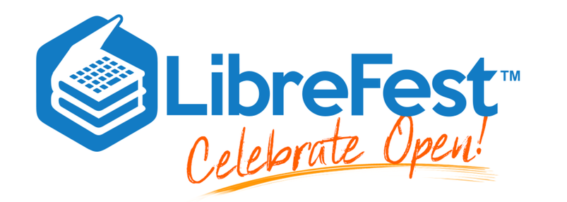 LibreFest logo with Celebrate Open tagline 