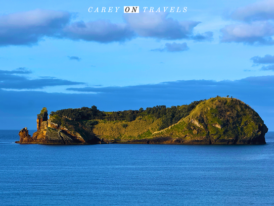 Vila Franca islet from shore