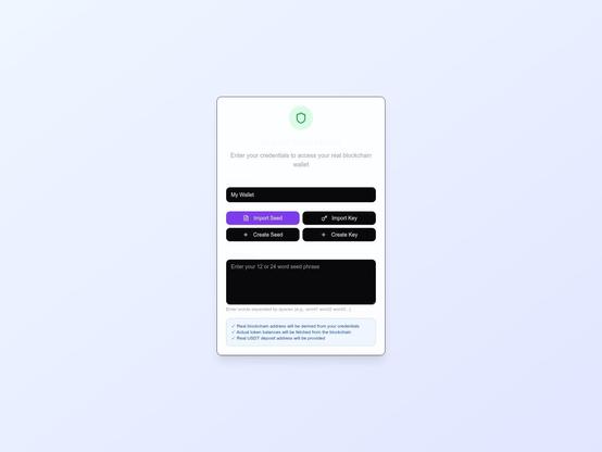 Screenshot of phishing site