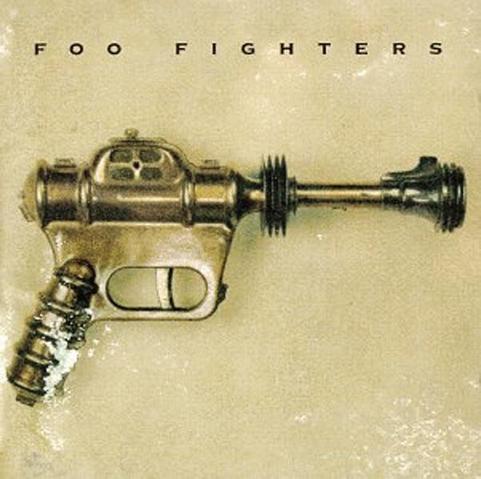 An image of the cover of the album 'Foo Fighters' by Foo Fighters