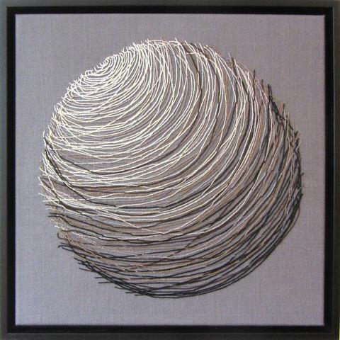 Textilkunst: Mondphase