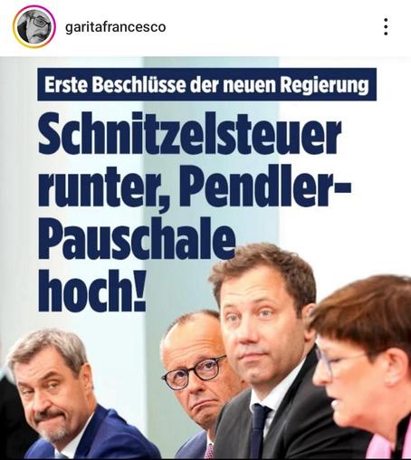 CE) garitafrancesco :
Schnitzelsteuer
runter, Pendler-
Pauschale..
hoch! 1 ‘&
~
