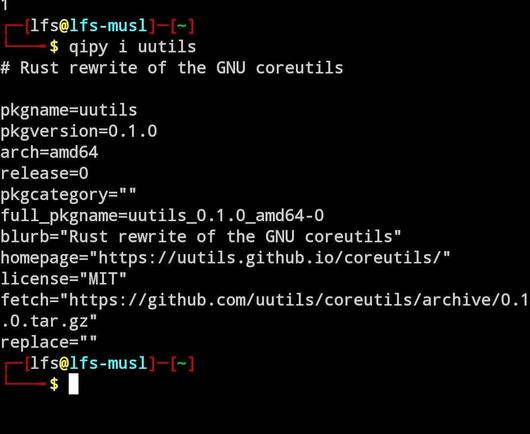 Uutils 0.1.0.