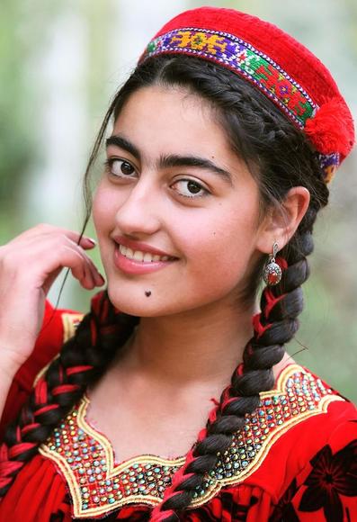 A beautiful young woman 