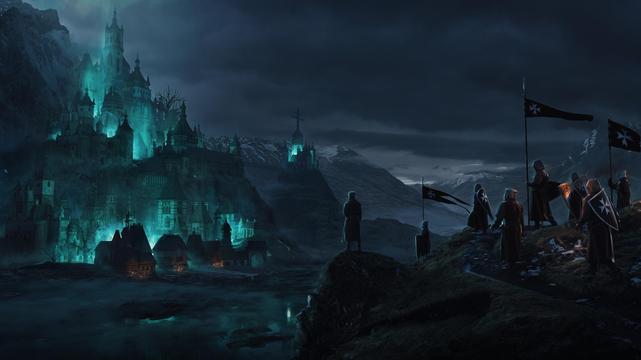 artwork, fantasy art, crusaders, Knights Hospitaller, digital art