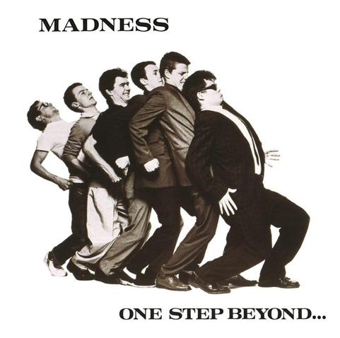 An image of the cover of the album 'One Step Beyond...' by Madness