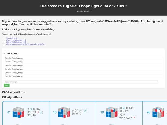Screenshot of phishing site