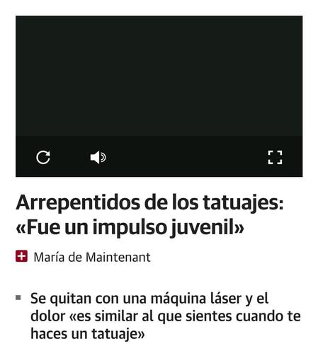 Tatuaje.