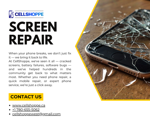 Screen Repair Near Edmonton