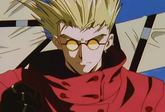 It's Vash the Stampede! The Humanoid Typhoon! The Sixty Billion DoubleDollar Man!